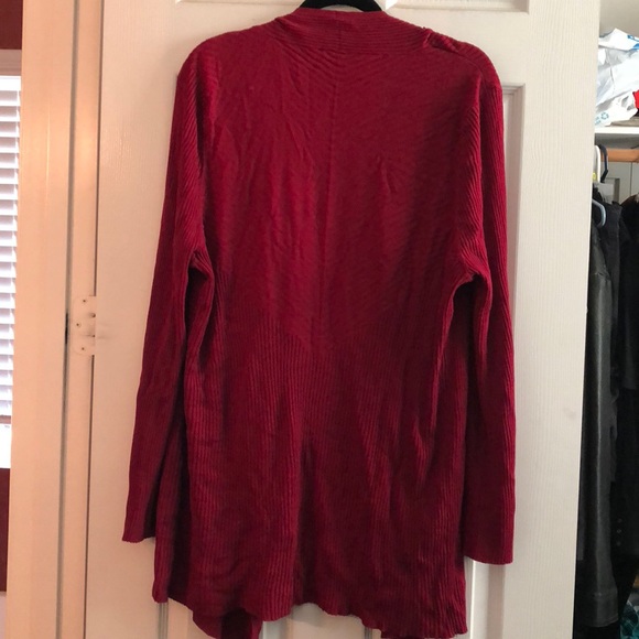 Pretty plus size drape cardigan - Picture 3 of 3